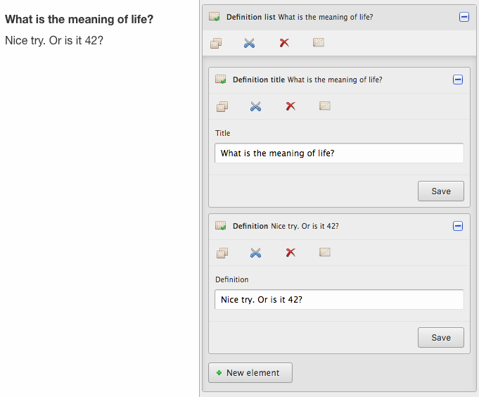 Alchemy CMS provides a nice UI for adding nested elements to parent elements.