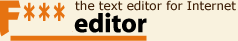 ::Bleep:: Editor: the text editor for Internet