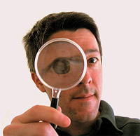 Searchers are looking for you, almost as if they had a magnifying glass