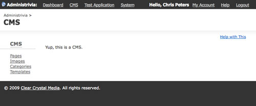 Administrivia Current Design